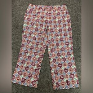 Chico's Multicolor Geometric Print Pants